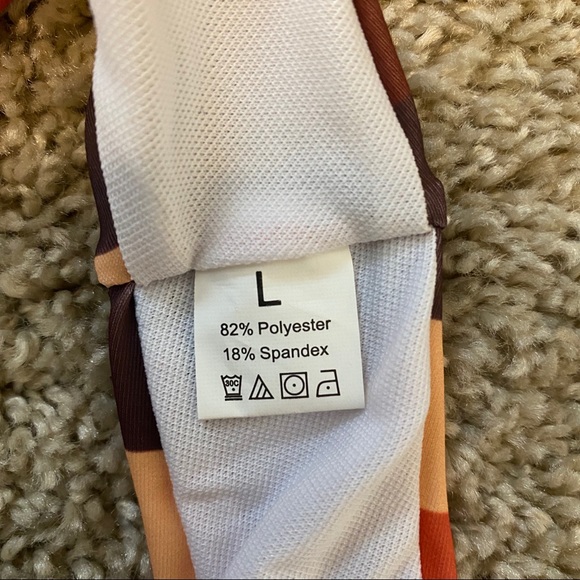 Multi-Colored Striped Bikini - Picture 6 of 6